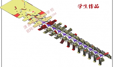 UG汽車模具設(shè)計(jì)學(xué)生作品